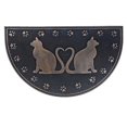 thumbnail image 1 of Caoutchouc Halfmoon Lover Cats 18 X 30, 1 of 3