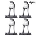 thumbnail image 2 of Coofit Curtain Rod Holder Double 4PCS Heavy Duty Curtain Rod Brackets Curtain Rod Hook, 2 of 6