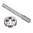thumbnail image 1 of Unique Bargains Metric Tap and Die Set Machine Thread Screw Tap with Round Die M10 x 0.5mm, 1 of 6