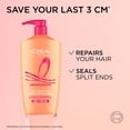 thumbnail image 3 of L'Oréal Paris Hair Expertise Dream Lengths Split End Sealing Conditioner, With Castor Oil and Vegetal Keratin for Long, Damaged Hair, 828ml, 3 of 8