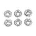 thumbnail image 2 of Hex Hole Guitar Gear,6PCS Guitar Tuner Peg Guitar String Tuner Gear Guitar String Button Gear Modern Innovation, 2 of 12