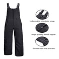 thumbnail image 4 of Women Sleeveless Ski Overalls Adjustable Shoulder Strap Jumpsuit, 4 of 6