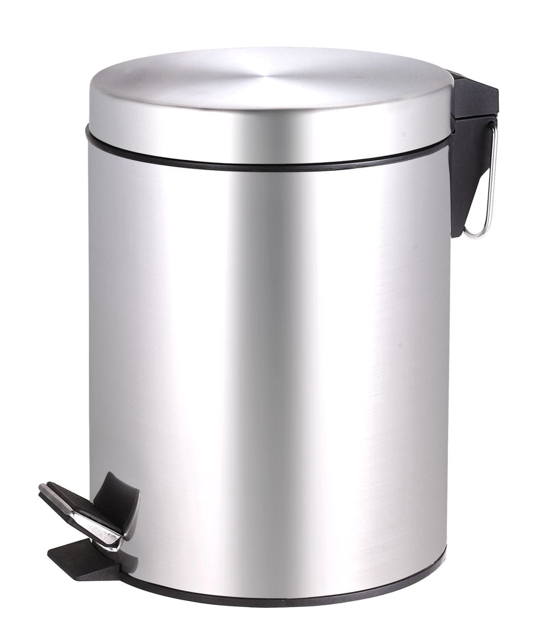 Poubelle ronde avec pédale de 5L