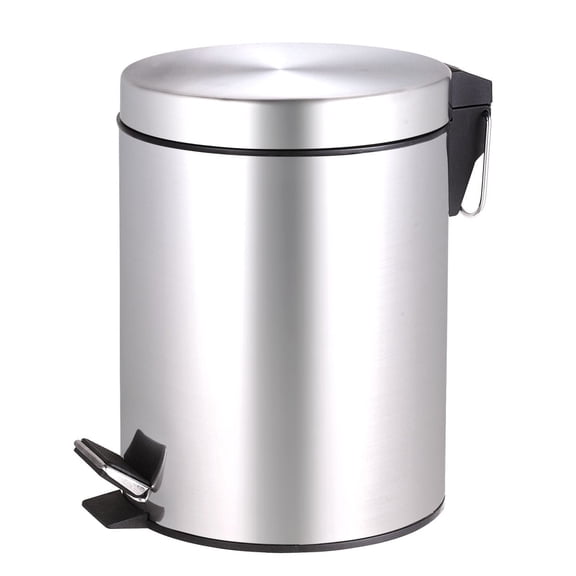 Poubelle ronde avec pédale de 5L