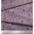 thumbnail image 3 of Soimoi Gray Poly Georgette Fabric Artistic Floral Decor Fabric Printed Yard 52 Inch Wide, 3 of 3