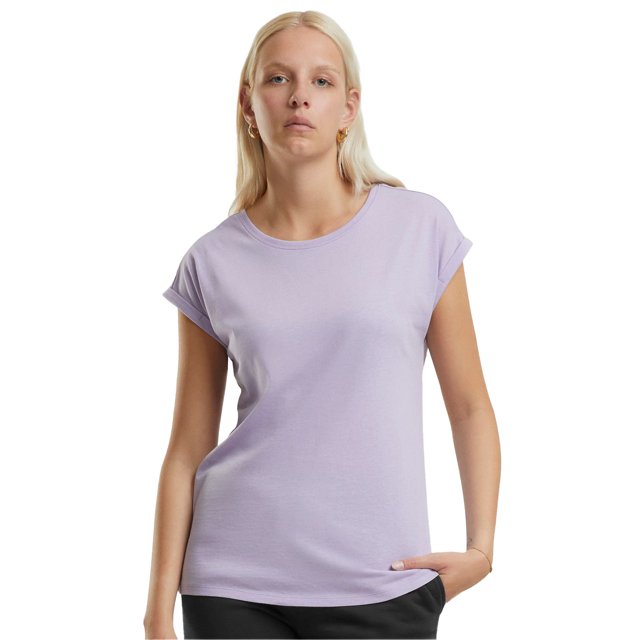 New Morning Studios Womens Extended Shoulder Regular T-Shirt
