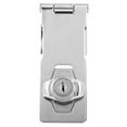 thumbnail image 4 of Heaveant Drawer Hasp Lock, Zinc Alloy Keyed Hasp Safety Locks Cabinet Closet Furniture Security Hasp Door Lock Gate Latch, 4 of 7