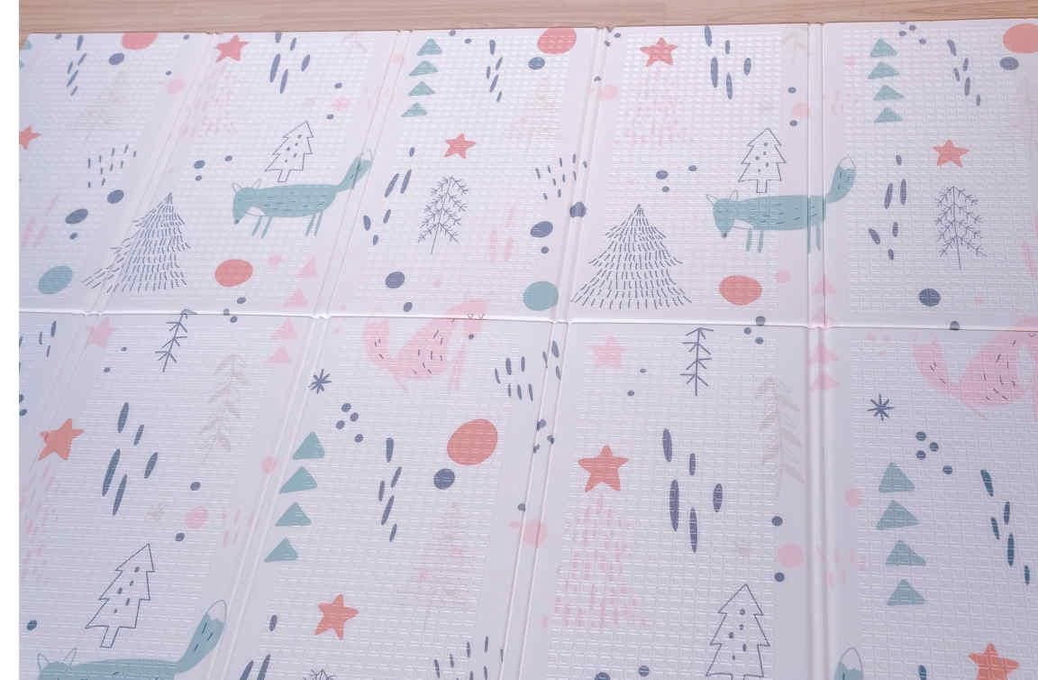 Mainstays Tapis de jeu pliable en mousse XPE pour enfants, pour bébés et tout-petits, 30,31 x 22,83 pouces