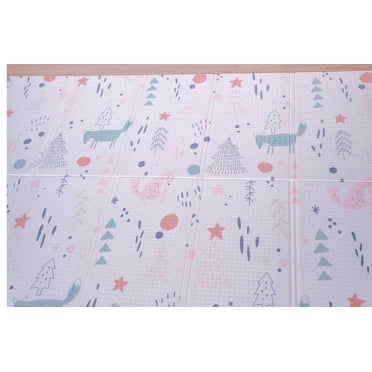 Mainstays Tapis de jeu pliable en mousse XPE pour enfants, pour bébés et tout-petits, 30,31 x 22,83 pouces