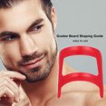 thumbnail image 2 of TFixol Trousse de Coiffage pour Barbe pour Hommes avec Outil de Modelage Rouge, Crayon Traceur Blanc, Guenille et Guide de Encolure pour un Soin Précis, 2 of 6
