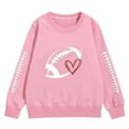 thumbnail image 4 of RXIRUCGD Children's Long Sleeved Patterned Hoodie With Round Neck Short Top Suitable For Boys And Girls Aged 1-12( Rouge, Taille: 7 Ans, 4 of 4
