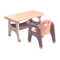 thumbnail image 3 of DOLITY Ensemble Table et Chaise pour Enfants Ensemble Bureau et Chaise pour Enfant pour Lecture Intérieure Rose et, 3 of 9