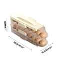 thumbnail image 3 of Boîte de Rangement pour Ufs, Support Roulant pour Porte de Réfrigérateur, Boîte de Rangement Empilable pour Réfrigérateur, Boîte de Cuisine, Support de Rangement en Plastique, 3 of 3