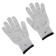 thumbnail image 3 of Conductive Fiber Electrode Gloves for TENS Machine, Pair, with Adapter Electrode  Wires, 3 of 7