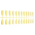 thumbnail image 3 of 1 Set False Nails Wear-resistant Fashionable Classic Trend Different Colors Exquisite Appearance Distinctive Fake Accessories SM17-2249 Yellow, 3 of 4