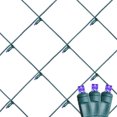 thumbnail image 2 of Novelty Lights 4x6 Purple LED Net Lights, Outdoor Hedge & Bush Lighting, 2 of 5