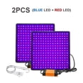 thumbnail image 2 of 2 Pcs Lampe de Croissance LED 2000W à Spectre Complet Phyto Lampe d'Intérieur Phytolampe pour Fleurs Lampe de Croissance pour Plantes LED Rouge Tente de Culture, Installation Facile, 2 of 7