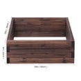 thumbnail image 2 of Costway Square Raised Garden Bed Flower Vegetables Seeds Planter Kit Elevated Box, 2 of 8