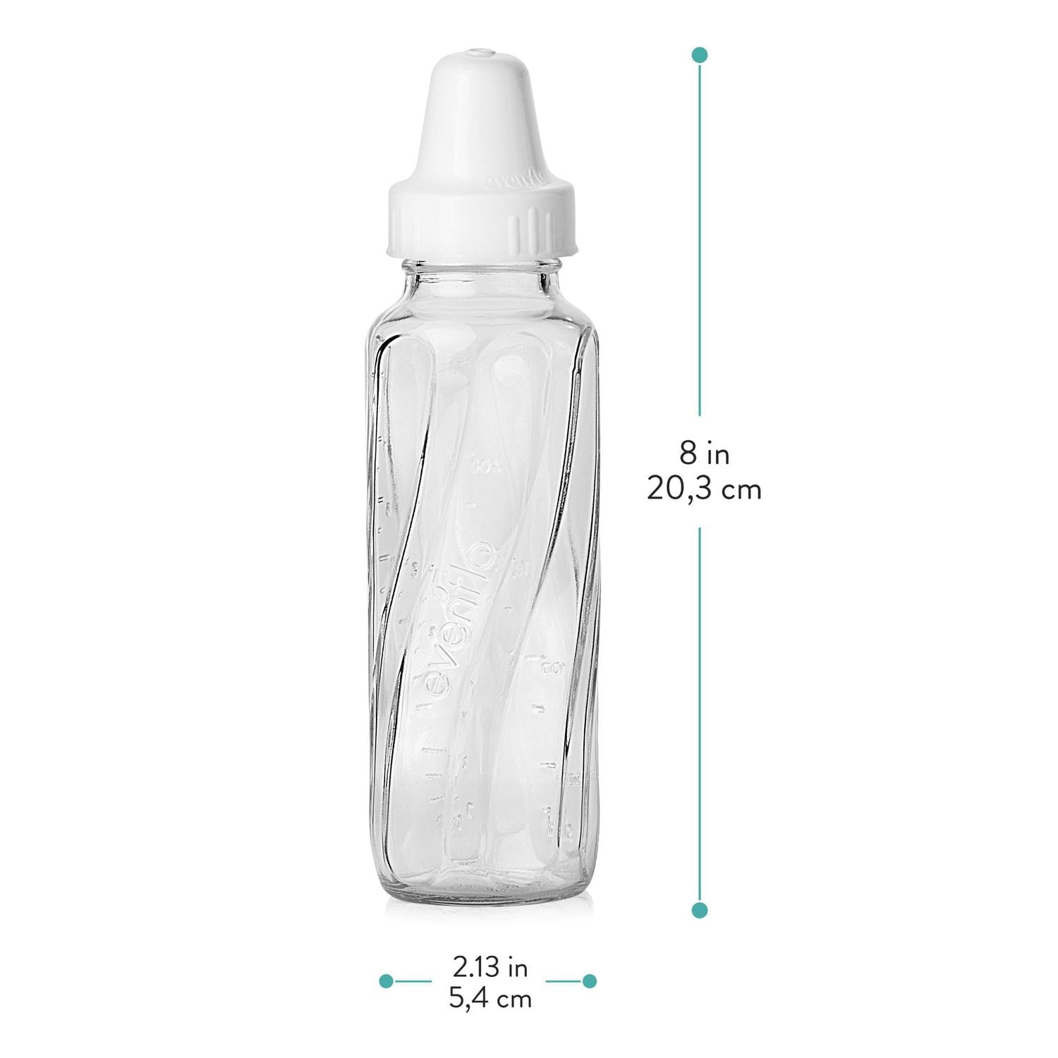 Evenflo Feeding Classic BPA-Free Glass Baby Bottles