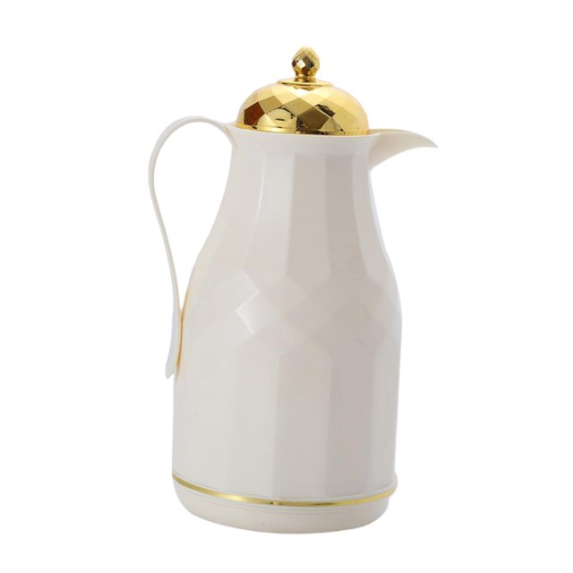 pitrice Carafe Thermique sous Vide 1 L Carafe à Café Isolée pour Camping Rassemblements Maison