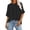 Black, variant on FcBaudy Womens Tops, Shirts for Women, Short Sleeve Round-Neck Blouses & Shirts Women's Ladies Fashion Casual Cropped Short Sleeve Printing Loose Shirt Blouse Top Women Blouse