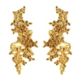 thumbnail image 3 of Abbracc 1 Pair Lace Flower Applique Ornaments Lace Embroidered Appliques for Sewing Golden, 3 of 9