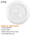 thumbnail image 3 of Unique Bargains 6 Inch Adjustable Pattern Screen Grille Cover Louver Round Air Vent 2 Pack, 3 of 5