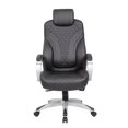 thumbnail image 3 of Scranton & Co Contemporary Executive Hinged Arm Chair in Black, 3 of 6