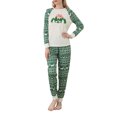 thumbnail image 2 of Opperiaya Vêtements de Nuit Parent-Enfant Xmas Col Rond Hauts Pantalons / Combinaison, 2 of 5