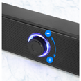 thumbnail image 3 of USB Sound Bar PC Lautsprecher with Cool LED Lights, 3 of 6