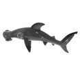 thumbnail image 1 of Realistic Static Ocean Animal Model Toy Kids Gift for Kids Hammerhead Sharks Gray, 1 of 9