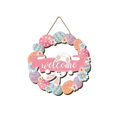 thumbnail image 2 of Dvkptbk Easter Party Wood Door Sign Rabbits Egg Hanging Decoration Home Room Wood Plaques easter decorations, 2 of 6