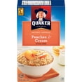 thumbnail image 1 of Quaker Gruau instantané Saveur Pêches et crème, 1 of 20