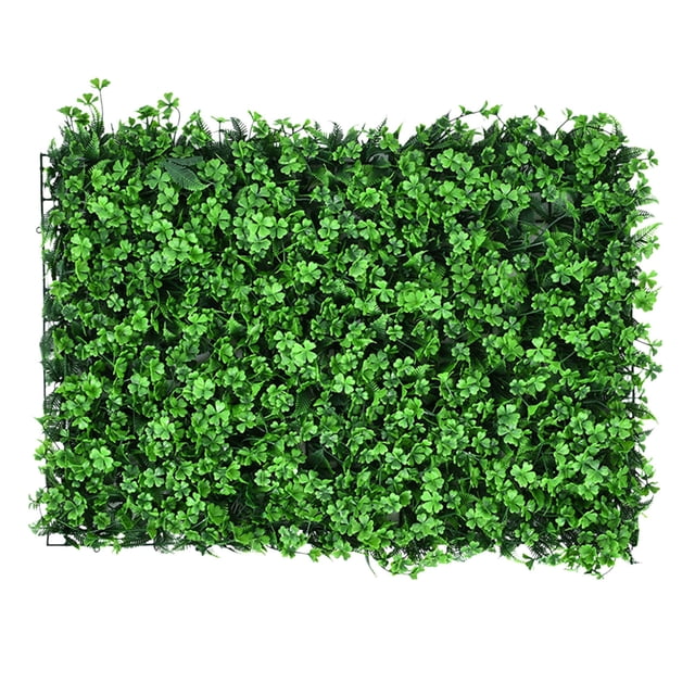 CEHVOM Green Plant Wall Simulation Plant Wall Decoration Living Room Interior Background Flower Wall Green Wall Hanging Plastic Fake LawnDoor Fence Fence Protection Clearance