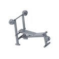 thumbnail image 3 of HILABEE 1/20 Exercise Equipment Model Gym Equipment Model Diorama Model Train Layout Squat Barbell rack, 3 of 9