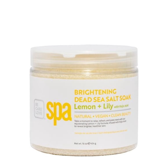 Dead Sea Salt Soak Lemon + Lily 16oz