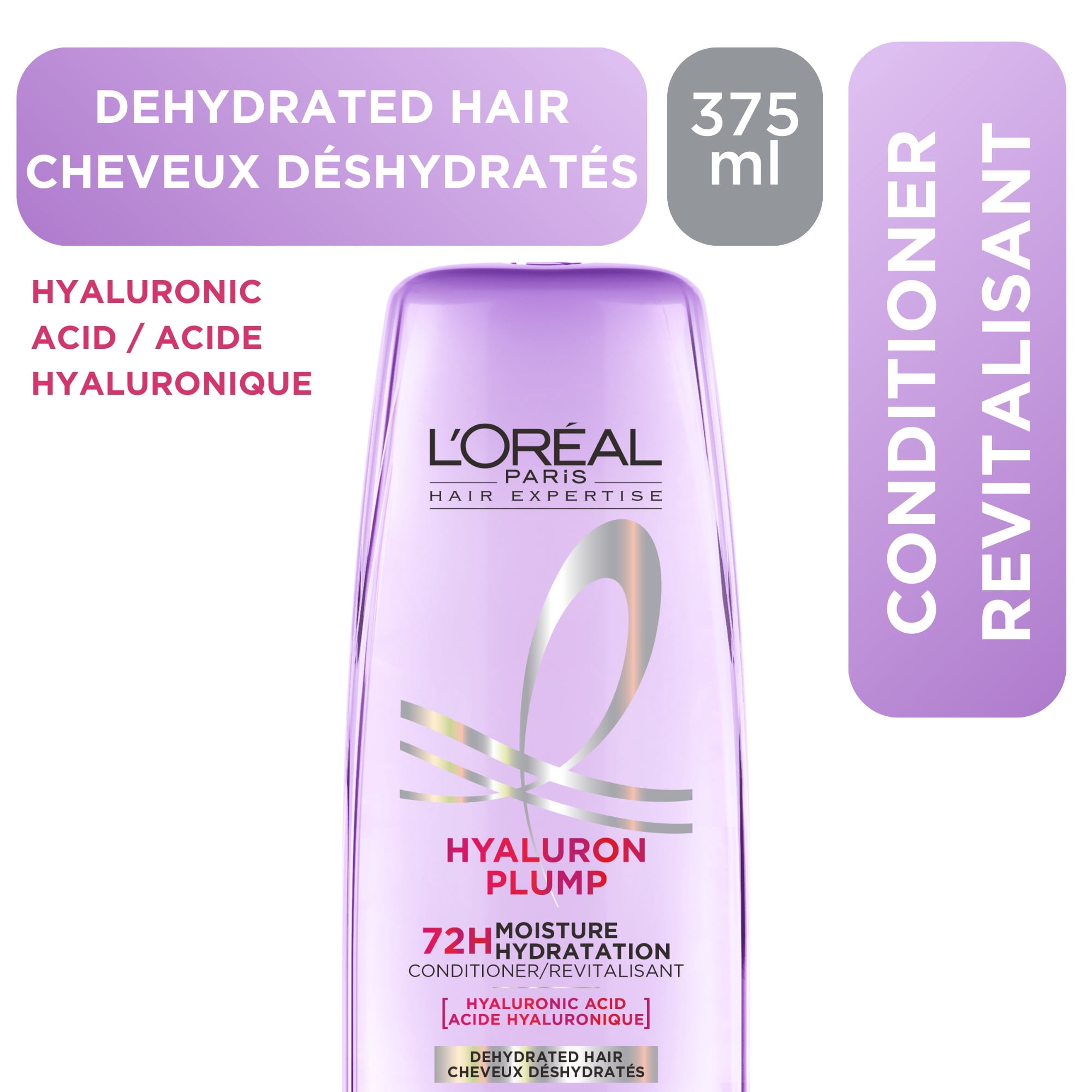 L'Oréal Paris Hyaluron Plump, Revitalisant Hydratant, 375 ml