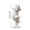 thumbnail image 3 of B Tv Top Decor Plush Cat Toy Simulation Design Soft Material Home Decoration Gift, 3 of 6