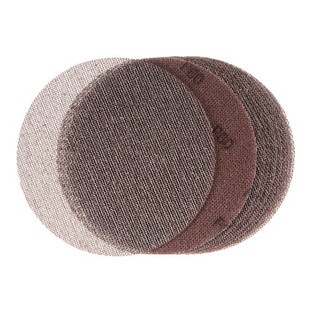 Unique Bargains 10pcs Mesh Sanding Discs 6 Inch Hook and Loop Sanding Net 60 Grits Dust Free Abrasive Pads for Wood Furniture