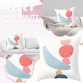 thumbnail image 2 of adviicd Pillowcase Modern Pillowcase Decorative Outdoor Linen Square Pillowcase For Sofa Sofa Beds And Cars 18x18 Inches (45 X 45 Cm), 2 of 5