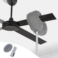 thumbnail image 1 of ZZkhGO Microfiber Ceiling Fan Duster, Extendable Telescoping Cleaning Pole, Washable Detachable Duster for High Places Furniture, 1 of 7