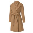 thumbnail image 3 of Cardigan Ouvert pour Femmes à Manches Longues, Cardigan Court Poilu à devant Ouvert, Veste de Complet, Manteau Long Uni, 3 of 9