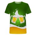 thumbnail image 4 of Chemises à Manches Courtes pour Hommes, Nouveau T-Shirt Mode pour Hommes, Imprimé Bière 3D, Manches Courtes, Col Rond, T-Shirt Décontracté, Haut de Sport, Blouses, Chemises pour Hommes, Manches Courtes, 4 of 5