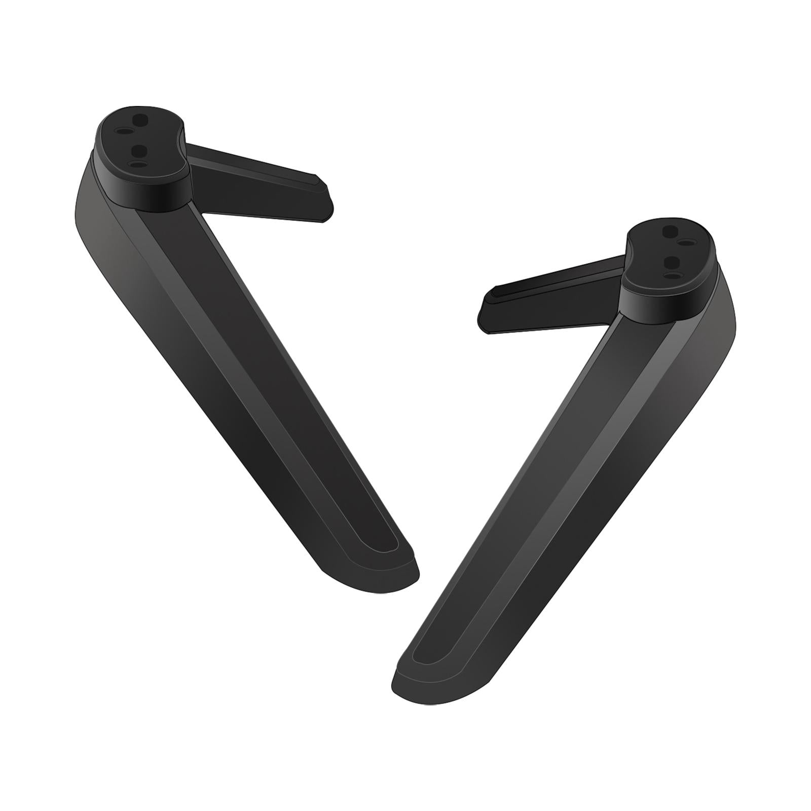 Miulika 2Pcs TV Stand Base Legs TV Stand Mount TV Pedestal Feet for Most Televisions