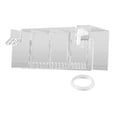 thumbnail image 2 of MERIGLARE Aquarium Filter Box Drawer Drip Tray Filtration Box Fish Tank Top Filter Box Clear 24x10.5x10cm, 2 of 9