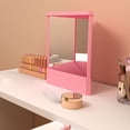 thumbnail image 1 of Riforla Non Reversing Mi Rrors Glass Viewing Angle Selfs Hair Cutting Mi Rrors Precision True I Ma G E S Real Re Flection Slim Design for Makeup Vanity & Beauty Bathroom Products Pink, 1 of 5