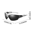 thumbnail image 2 of A Sports Sunglasses For Men Women Outdoor Cycling Windproof Uv Protection Tac Lens Scratch Resistant Waterproof 6 X 4.7 X 1.9 Inches Lightweight Design, 2 of 5