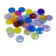 thumbnail image 2 of 100PCS/Set Plastic 19mm Chips Multi Color Markers Bingo markers Fun Family Club Children Game Supplies Counting Math Toys, 2 of 9