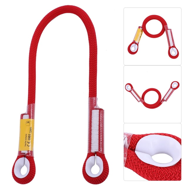 Climbing 60/120/150cm Outdoor Survival Climbing Safety Rope with Ring Bearing