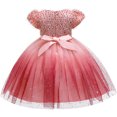 thumbnail image 3 of HAWEE Girls Boutique Princess Lace Flower Dress Wedding Pageant Party Ball Gown, 3 of 7